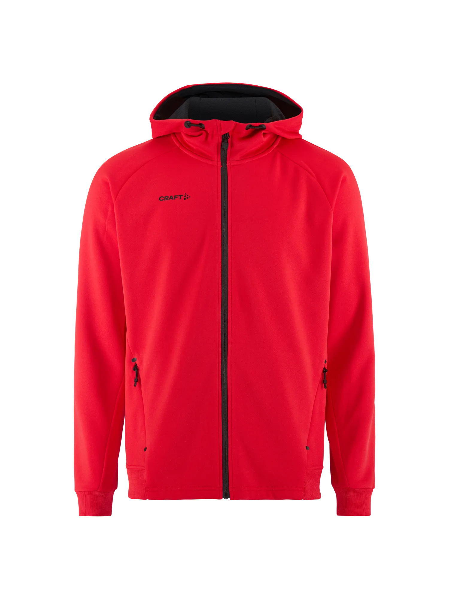 Veste publicitaire à capuche sportswear - CRAFT Rouge vif